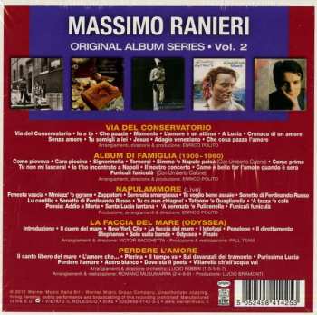 5CD/Set di cofanetti Massimo Ranieri: Original Album Series Vol. 2