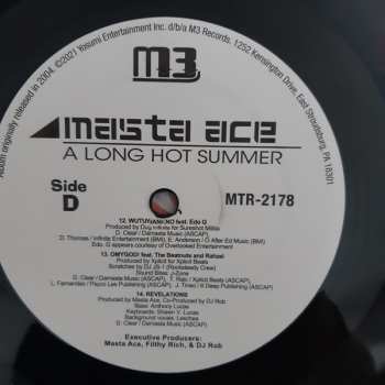 2LP Masta Ace: A Long Hot Summer  LTD