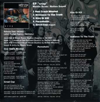 CD Mastic Scum: The EP's Collection 1993-2002
