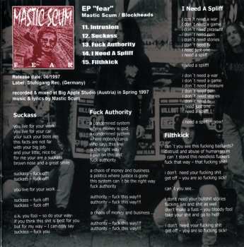 CD Mastic Scum: The EP's Collection 1993-2002