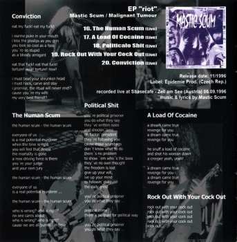 CD Mastic Scum: The EP's Collection 1993-2002