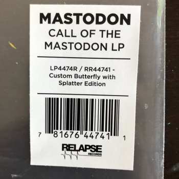 LP Mastodon: Call Of The Mastodon LTD | CLR