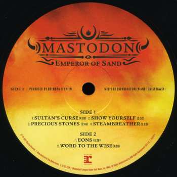 2LP Mastodon: Emperor Of Sand