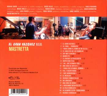 CD Mastretta: El Gran Vazquez B.S.O.