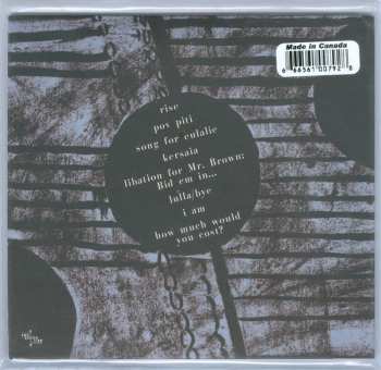 CD Matana Roberts: Coin Coin Chapter One: Gens De Couleur Libres