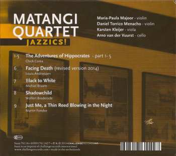 CD Matangi Quartet: Jazzics!