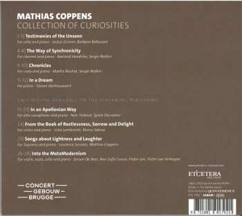CD Mathias Coppens: Collection Of Curiosities
