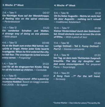 CD Mathias Rüegg: Solitude Diaries