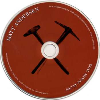 CD Matt Andersen: Coal Mining Blues