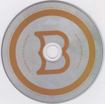 CD Matt Berninger: Serpentine Prison