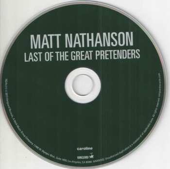 CD Matt Nathanson: Last Of The Great Pretenders