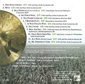 CD Matt Wilson: As Wave Follows Wave