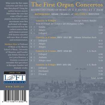 CD Matthew Dirst: The First Organ Concertos