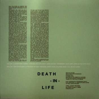LP Matthew Friedberger: Death-In-Life LTD