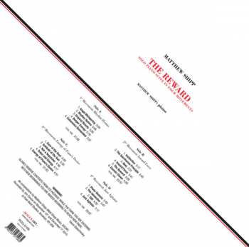 LP Matthew Shipp: The Reward (Solo Piano Suite In Four Movements)
