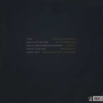 LP/CD Matula: Schwere