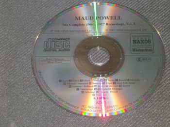 CD Maud Powell: The Complete Recordings 1904-1917, Vol. 1