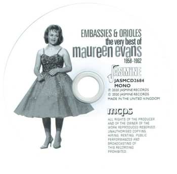CD Maureen Evans: Embassies & Orioles: The Very Best Of (1958-1962)