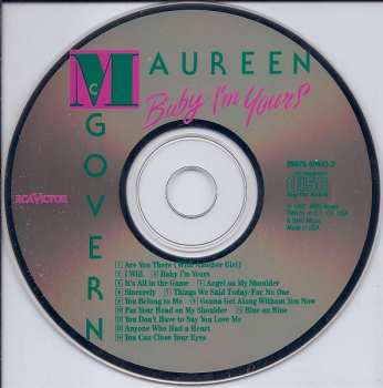 CD Maureen McGovern: Baby I'm Yours