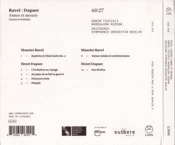 CD Maurice Ravel: Aimer Et Mourir (Danses Et Mélodies)