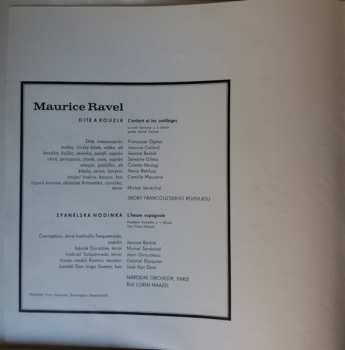 2LP/Set di cofanetti Maurice Ravel: Dítě a kouzla / Španělská hodinka