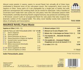 CD Maurice Ravel: Piano Music