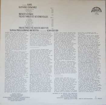 LP Maurice Ravel: Rapsodie Espagnole / Valses Nobles Et Sentimentales / Pavane Pour Une Infante Defunte / Menuet Antique