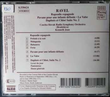 CD Maurice Ravel: Rapsodie Espagnole / Pavane Pour Une Infante Defunte / La Valse / Daphnis Et Chloe, Suite No.2