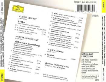 CD Berliner Philharmoniker: Ravel: Boléro · Debussy: La Mer · Mussorgsky/Ravel: Tableaux D'une Exposition