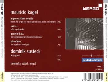 CD Dominik Susteck: Improvisation Ajoutée. Orgelwerke = Works For Organ