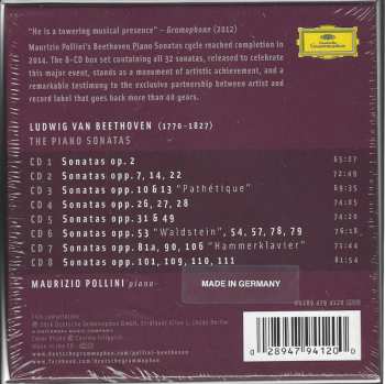 8CD Ludwig van Beethoven: Complete Piano Sonatas