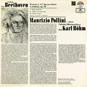 LP Ludwig van Beethoven: Klavírní Koncert Č.4 G Dur