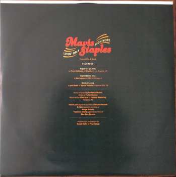 LP Mavis Staples: Livin' On A High Note