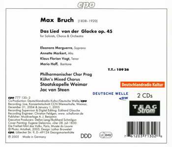 2CD Max Bruch: Das Lied Von Der Glocke
