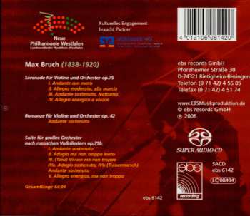 SACD Max Bruch: Der Romantische Sinfoniker II