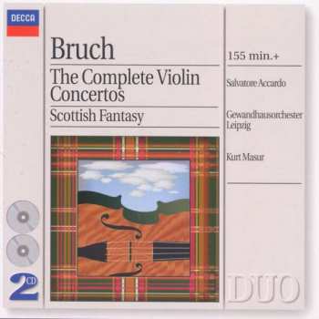 2CD Max Bruch: Die 3 Violinkonzerte / Schottische Fantasie