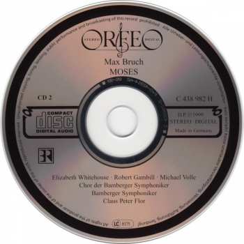 2CD Max Bruch: Moses