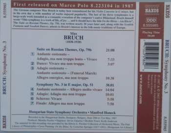 CD Max Bruch: Symphony No. 3 / Suite On Russian Themes