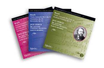 3CD Max Bruch: Werke Für Violine & Orchester (exklusivset Für Jpc)