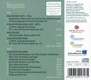 2CD Johannes Brahms: Requiem