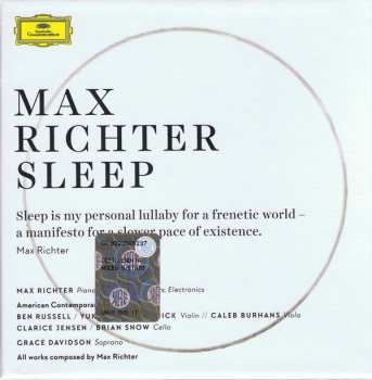 8CD/Set di cofanetti/Blu-ray Max Richter: Sleep