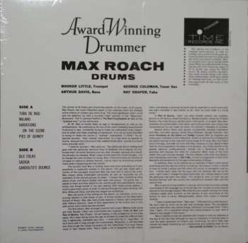 LP Max Roach: Award-Winning Drummer
