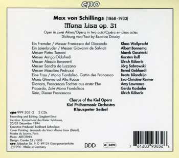 2CD/Set di cofanetti Philharmonisches Orchester Kiel: Mona Lisa