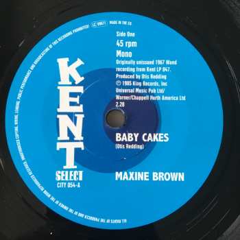 SP Maxine Brown: Baby Cakes / One In A Million (Alt. Take)
