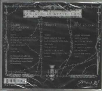 3CD/Set di cofanetti Mayhem: A Season In Blasphemy