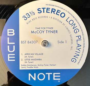 LP McCoy Tyner: Time For Tyner