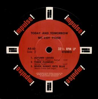 LP McCoy Tyner: Today And Tomorrow