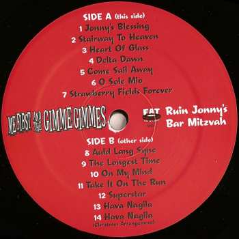 LP Me First And The Gimme Gimmes: Ruin Jonny's Bar Mitzvah
