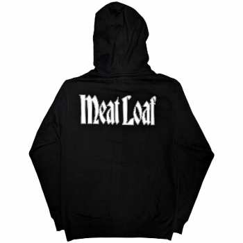 Merce Meat Loaf: Meat Loaf Unisex Pullover Hoodie: Bat Out Of Hell (back Print) (small) S