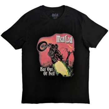 Merch Meat Loaf: Maglietta Bat Out Of Hell Cover